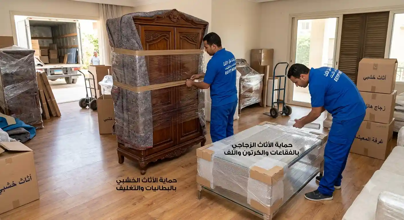 حماية الأثاث أثناء النقل